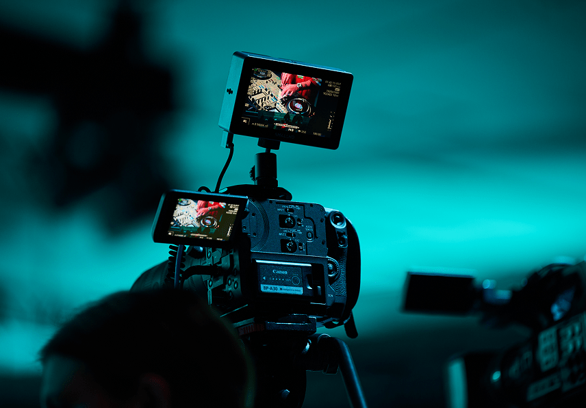 LED wall installation crew