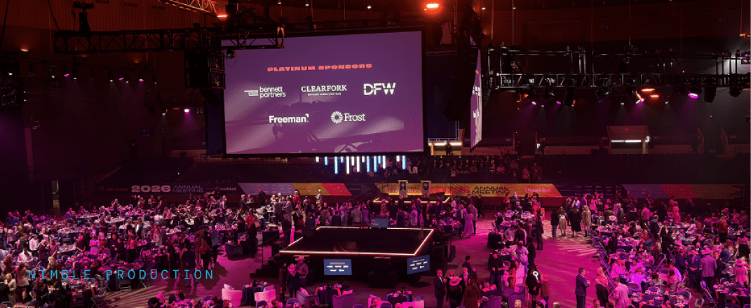 Visit Fort Worth annual meeting arena production